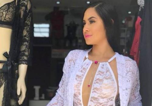 Isabelle Nogueira sensualiza de lingerie branca nas redes sociais Isabelle Nogueira sensualiza de lingerie branca nas redes sociais