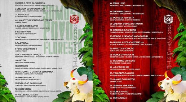 Boi Garantido anuncia CD duplo com 33 toadas para o Festival 2020 Boi Garantido anuncia CD duplo com 33 toadas para o Festival 2020