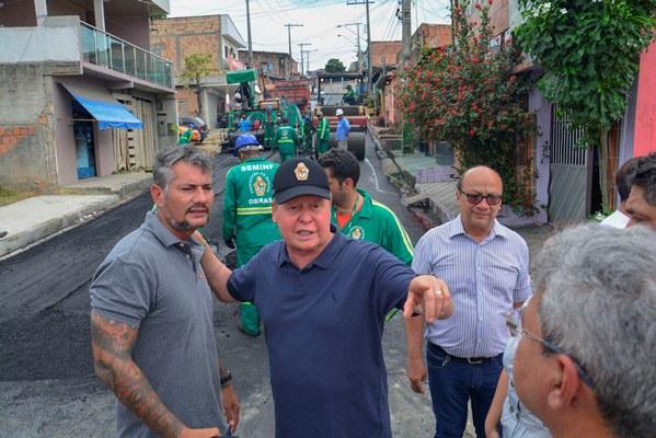 Com 40 obras em execução, Manaus usa sistema de controle para garantir eficiência Com 40 obras em execução, Manaus usa sistema de controle para garantir eficiência