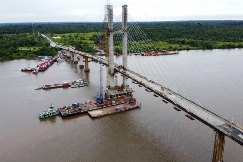Ponte Rio Moju, no Pará, será entregue em 31 de janeiro, diz governo Ponte Rio Moju, no Pará, será entregue em 31 de janeiro, diz governo