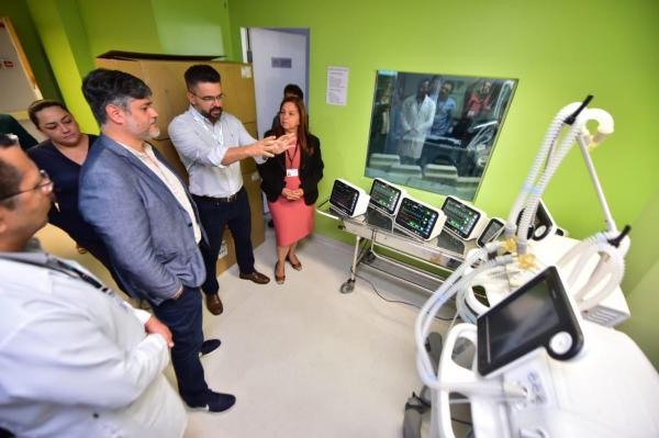 Novos equipamentos para UTI e centro cirúrgico são instalados no Hospital Francisca Mendes Novos equipamentos para UTI e centro cirúrgico são instalados no Hospital Francisca Mendes