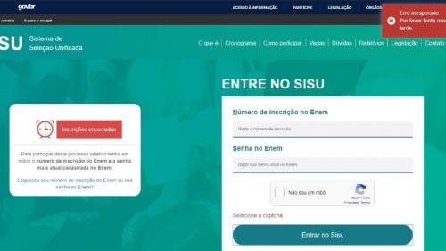 SiSU 2020/1: estudantes denunciam erro nas notas de corte SiSU 2020/1: estudantes denunciam erro nas notas de corte