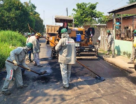 MPAM investiga qualidade das obras de asfaltamento das ruas em Uarini MPAM investiga qualidade das obras de asfaltamento das ruas em Uarini