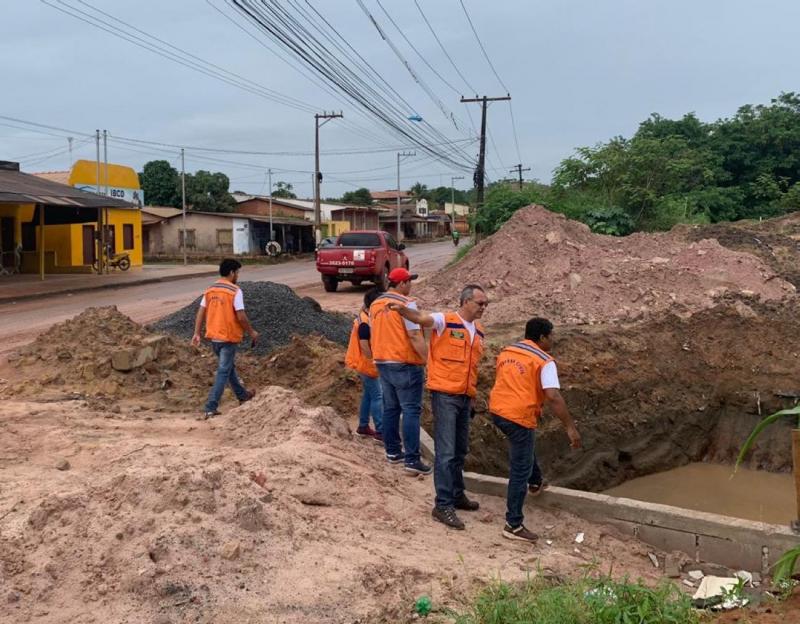 Após alagamentos, Defesa Civil monitora áreas de risco em Santarém Após alagamentos, Defesa Civil monitora áreas de risco em Santarém