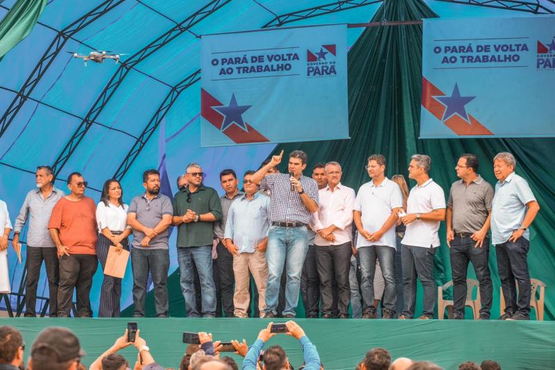 Governo entrega pavimentação da PA-423 em Monte Alegre Governo entrega pavimentação da PA-423 em Monte Alegre