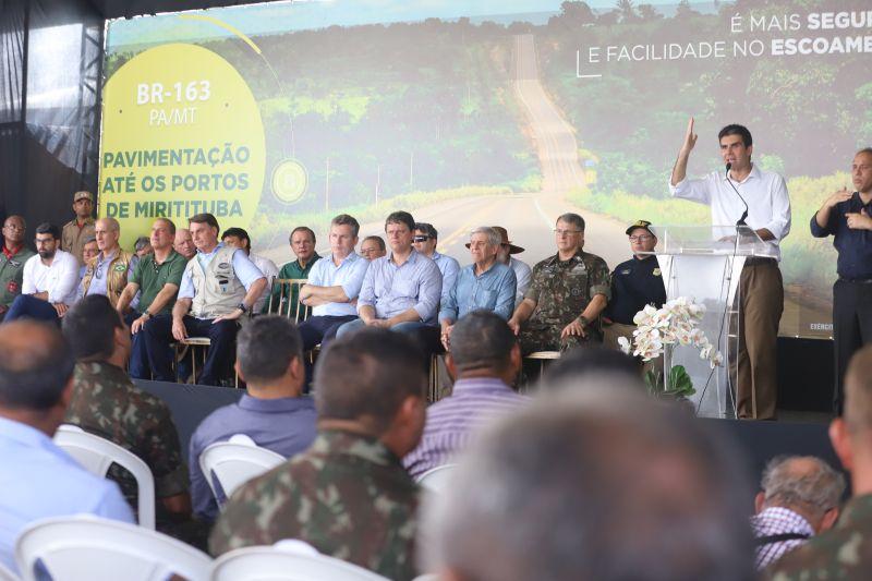 Santarém-Cuiabá ganha 51 km de pavimentação, entre Itaituba e Mato Grosso Santarém-Cuiabá ganha 51 km de pavimentação, entre Itaituba e Mato Grosso