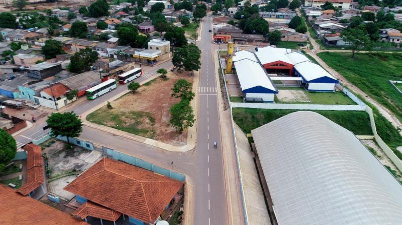 Prefeito de Santarém entrega anel viário da Nova República com 4,7 mil metros de ruas asfaltadas Prefeito de Santarém entrega anel viário da Nova República com 4,7 mil metros de ruas asfaltadas