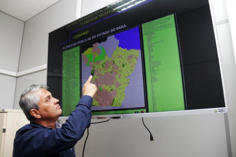 Geotecnologia do Ideflor-bio ajuda no combate a crimes ambientais, no PA Geotecnologia do Ideflor-bio ajuda no combate a crimes ambientais, no PA
