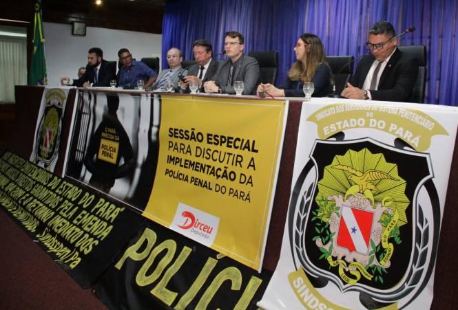 Alepa discute sobre a implementação da Polícia Penal do Pará Alepa discute sobre a implementação da Polícia Penal do Pará