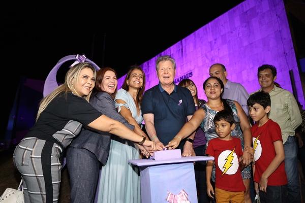 No lançamento do 'Março Lilás', Arthur reforça importância do diagnóstico e prevenção ao HPV No lançamento do 'Março Lilás', Arthur reforça importância do diagnóstico e prevenção ao HPV