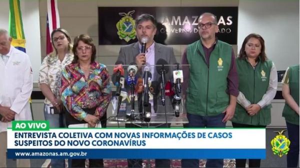 Manaus confirma primeiro caso do novo coronavírus, informa FVS/AM Manaus confirma primeiro caso do novo coronavírus, informa FVS/AM