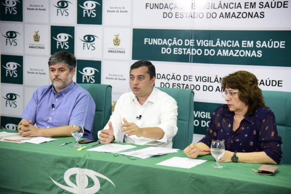 Sobe para três os casos confirmados do novo coronavírus, em Manaus Sobe para três os casos confirmados do novo coronavírus, em Manaus
