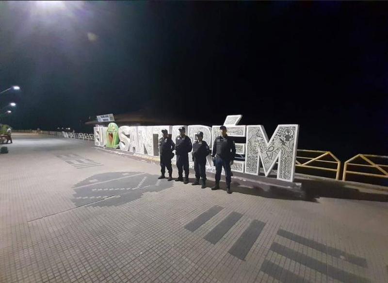 PM faz ronda para fechar bares, conveniências e similares em Santarém PM faz ronda para fechar bares, conveniências e similares em Santarém
