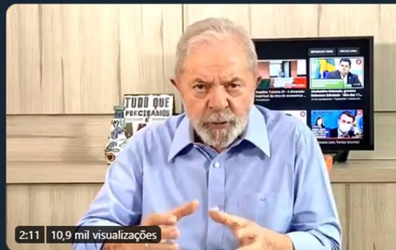 'Primeiro a gente salva as pessoas, depois a economia', diz Lula 'Primeiro a gente salva as pessoas, depois a economia', diz Lula