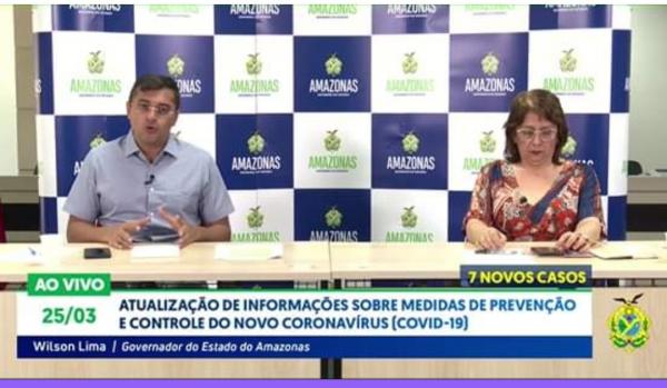 Amazonas tem 54 casos do novo Coronavírus, com uma morte Amazonas tem 54 casos do novo Coronavírus, com uma morte