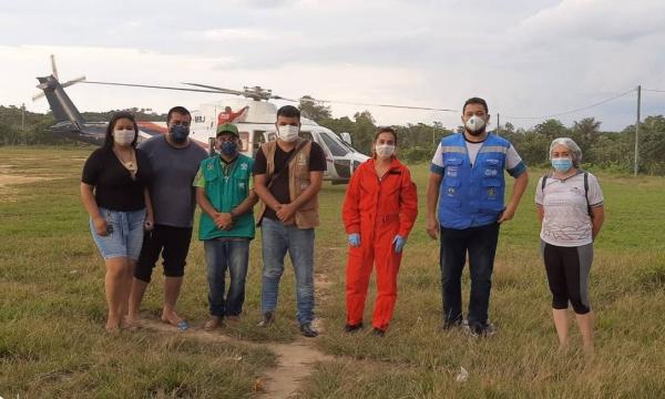 Primeira indígena do país com Coronavírus mora em aldeia de Santo Antônio do Içá (AM) Primeira indígena do país com Coronavírus mora em aldeia de Santo Antônio do Içá (AM)