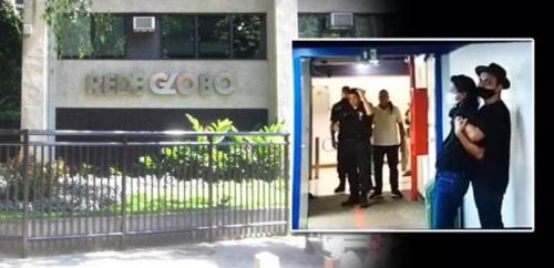 Homem invade sede da TV Globo, faz repórter refém e é preso Homem invade sede da TV Globo, faz repórter refém e é preso