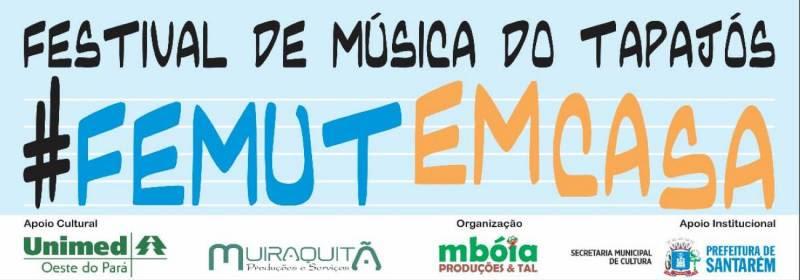 Inscrições para o Festival de Música do Tapajós 'Em Casa' encerra hoje (18) Inscrições para o Festival de Música do Tapajós 'Em Casa' encerra hoje (18)