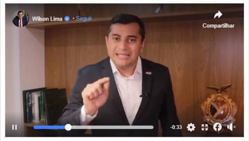 Governador Wilson Lima afirma que está tranquilo e quer fatos esclarecidos Governador Wilson Lima afirma que está tranquilo e quer fatos esclarecidos