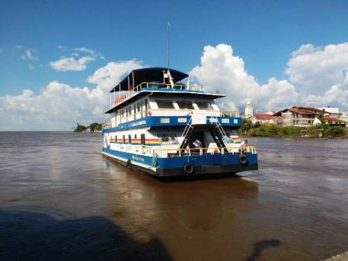 Após 98 dias atendendo síndromes respiratórias, UBS fluvial retorna a zona rural de Parintins Após 98 dias atendendo síndromes respiratórias, UBS fluvial retorna a zona rural de Parintins