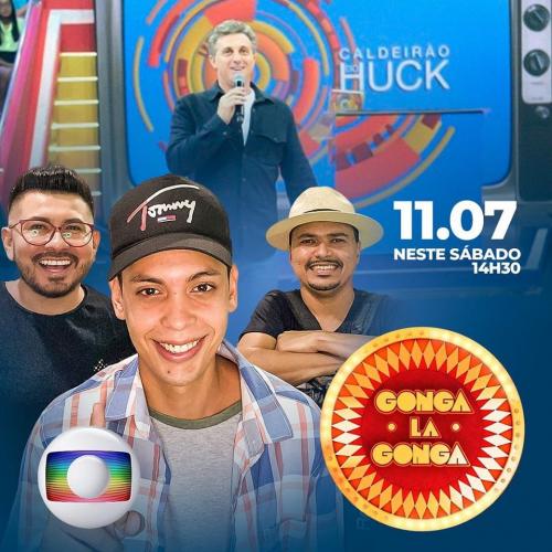 George Japa participa do Caldeirão do Huck neste sábado (11) George Japa participa do Caldeirão do Huck neste sábado (11)