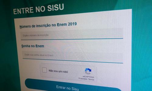 Terminam hoje (10) inscrições para o Sisu Terminam hoje (10) inscrições para o Sisu