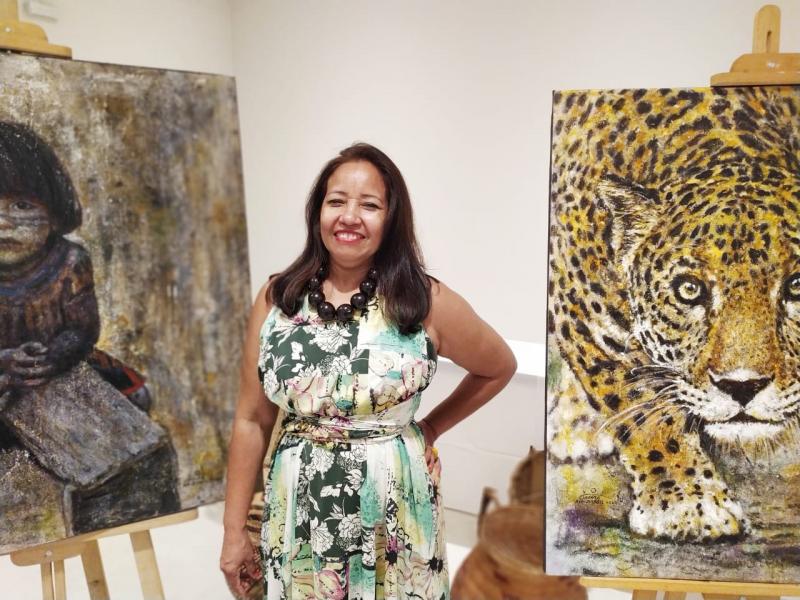 Artista plástica, Rosa dos Anjos lança pré-candidatura à vereadora de Manaus Artista plástica, Rosa dos Anjos lança pré-candidatura à vereadora de Manaus