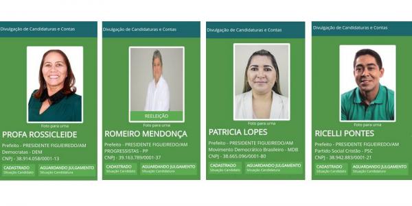 Dez candidatos disputam a prefeitura de Presidente Figueiredo Dez candidatos disputam a prefeitura de Presidente Figueiredo