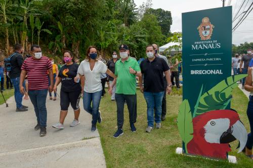 Arthur amplia áreas verdes e espaços comunitários com mais um parque da Juventude, em Manaus Arthur amplia áreas verdes e espaços comunitários com mais um parque da Juventude, em Manaus