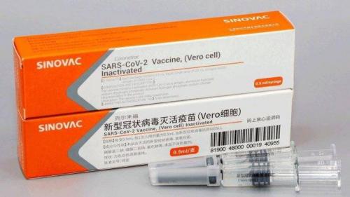 Primeiro lote da CoronaVac com 120 mil doses chega ao Brasil Primeiro lote da CoronaVac com 120 mil doses chega ao Brasil