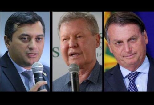 Ibope mostra avaliação dos governos de Wilson, Arthur e Bolsonaro, no AM Ibope mostra avaliação dos governos de Wilson, Arthur e Bolsonaro, no AM