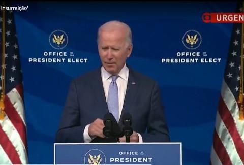 Congresso confirma Joe Biden como novo presidente dos Estados Unidos Congresso confirma Joe Biden como novo presidente dos Estados Unidos