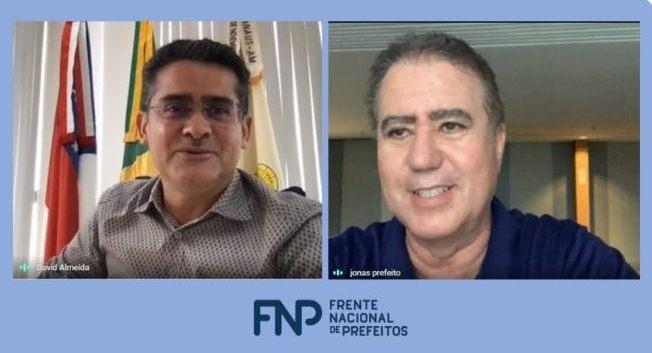 David Almeida irá assumir vice-presidência de Floresta da Frente Nacional de Prefeitos David Almeida irá assumir vice-presidência de Floresta da Frente Nacional de Prefeitos
