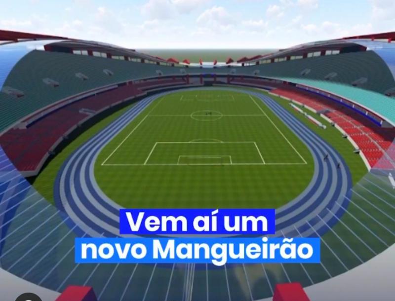 Helder anuncia obra do novo Mangueirão, orçado em R$ 146,9 milhões Helder anuncia obra do novo Mangueirão, orçado em R$ 146,9 milhões