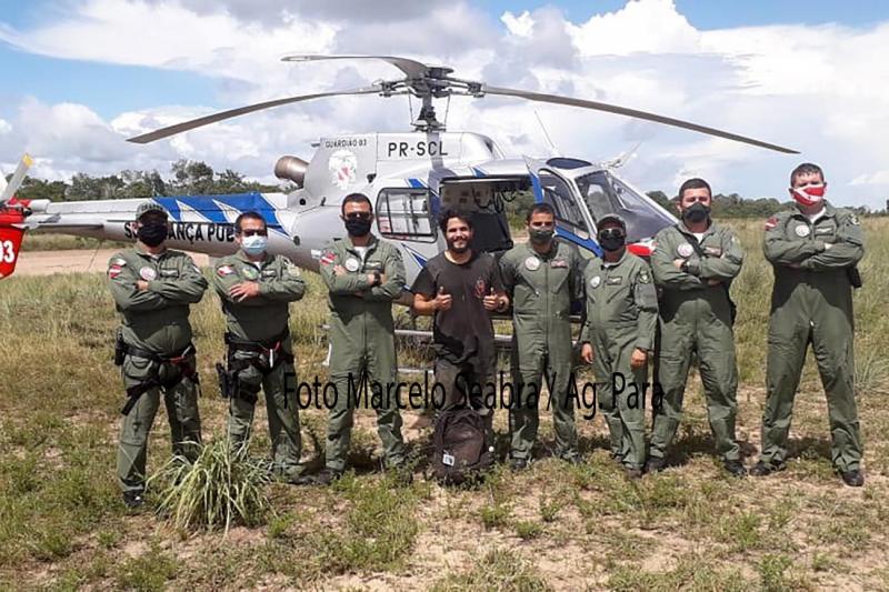 Piloto paraense desaparecido há quase 40 dias é resgatado e levado para Santarém Piloto paraense desaparecido há quase 40 dias é resgatado e levado para Santarém