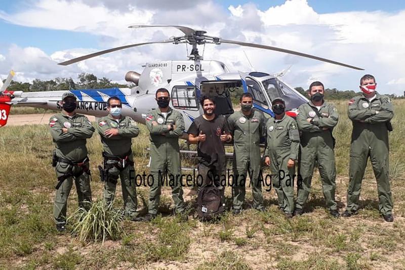 Piloto paraense desaparecido há quase 40 dias é resgatado e levado para Santarém