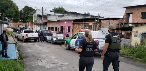 Operação da PM apura homicídios ligados ao tráfico de drogas na zona leste de Manaus Operação da PM apura homicídios ligados ao tráfico de drogas na zona leste de Manaus