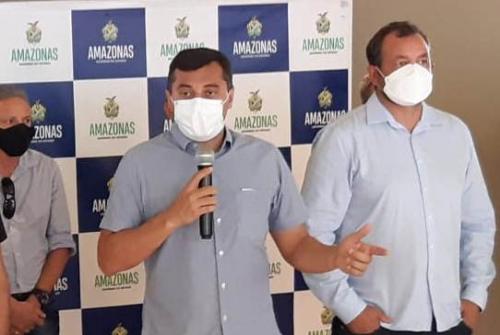 ‘Se acontecer a 'terceira onda' não tenho dúvida que passará pelo AM’, diz Wilson Lima ‘Se acontecer a 'terceira onda' não tenho dúvida que passará pelo AM’, diz Wilson Lima