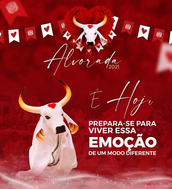 Live da Alvorada do Garantido inicia às 23h de hoje (30) Live da Alvorada do Garantido inicia às 23h de hoje (30)