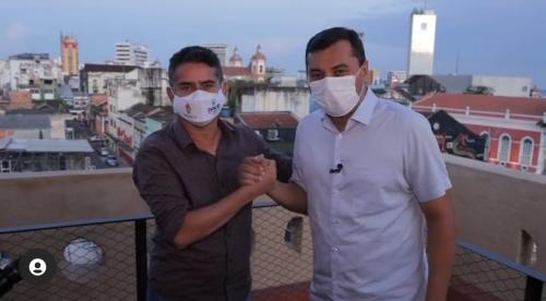 Wilson se encontra com David e anuncia R$ 80 milhões para impactos da enchente Wilson se encontra com David e anuncia R$ 80 milhões para impactos da enchente