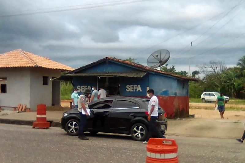 Pará monta barreira sanitária em municípios que fazem divisa com Maranhão