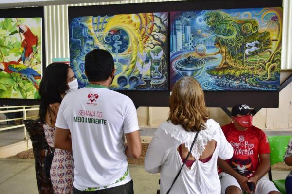 Boi Garantido encerra oficinas e palestras da 'I Semana do Meio Ambiente' Boi Garantido encerra oficinas e palestras da 'I Semana do Meio Ambiente'