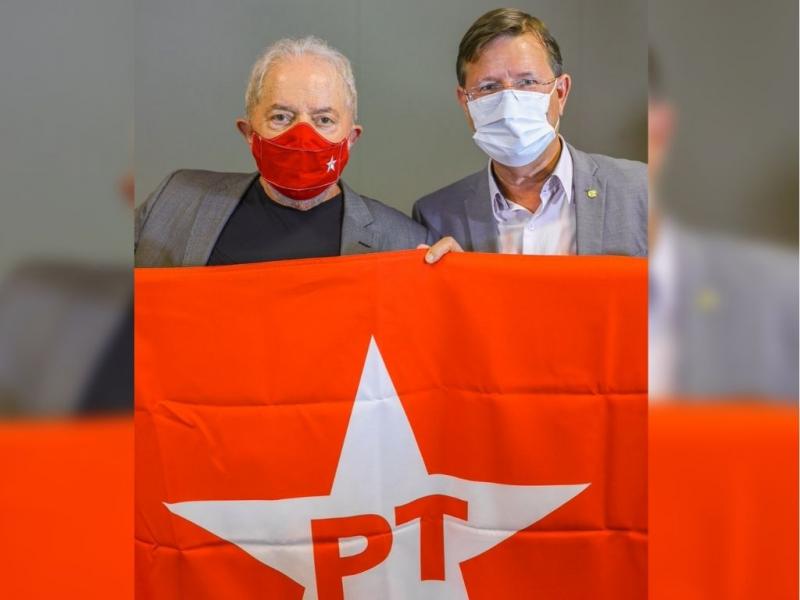José Ricardo e João Pedro se encontram com Lula, em Brasília José Ricardo e João Pedro se encontram com Lula, em Brasília