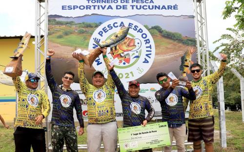 Os vencedores do 1° Torneio MAWÉ de Pesca Esportiva de Maués Os vencedores do 1° Torneio MAWÉ de Pesca Esportiva de Maués