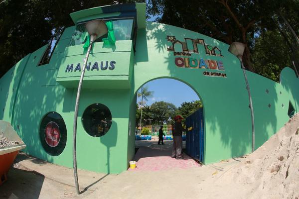 Prefeitura de Manaus realiza evento-teste de reinauguração do parque Cidade da Criança Prefeitura de Manaus realiza evento-teste de reinauguração do parque Cidade da Criança