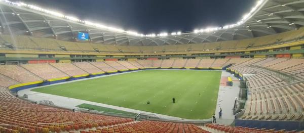 Sorteados para ver Brasil x Uruguai, em Manaus, começam a receber ingressos hoje (13) Sorteados para ver Brasil x Uruguai, em Manaus, começam a receber ingressos hoje (13)