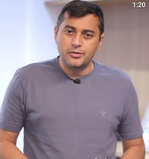 Com Ômicron no Brasil, governador do AM grava vídeo e faz apelo: 'se imunize' Com Ômicron no Brasil, governador do AM grava vídeo e faz apelo: 'se imunize'