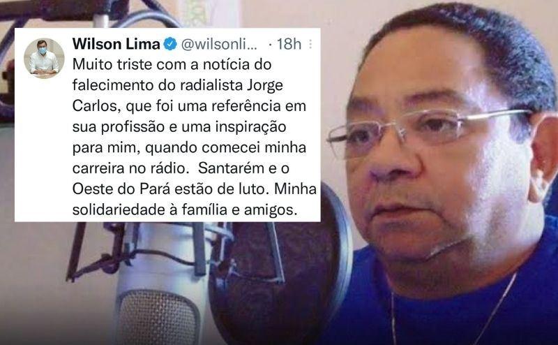 Governador do Amazonas lamenta morte de Jorge Carlos Governador do Amazonas lamenta morte de Jorge Carlos