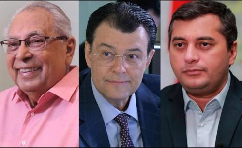 Pesquisa mostra Amazonino com 40,1%, Braga 20,3% e Wilson com 16,6% Pesquisa mostra Amazonino com 40,1%, Braga 20,3% e Wilson com 16,6%