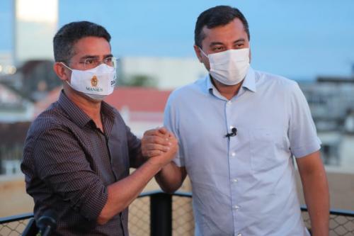 Prefeito de Manaus reúne secretários para anunciar apoio à reeleição de Wilson Prefeito de Manaus reúne secretários para anunciar apoio à reeleição de Wilson